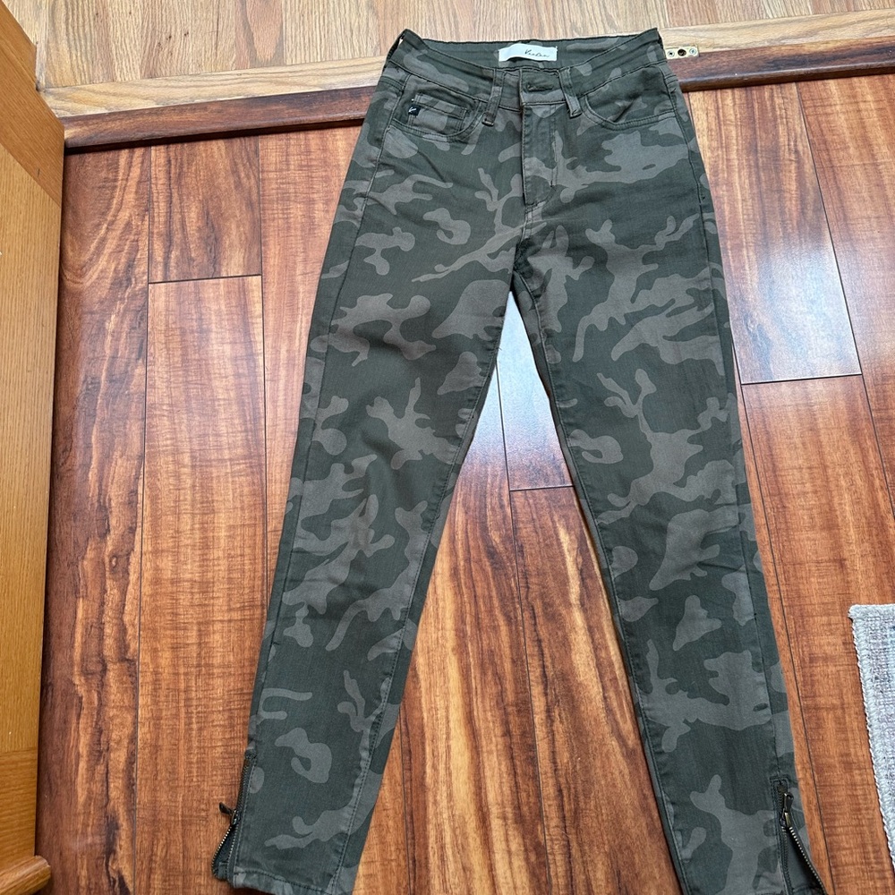 KanCan skinny jeans Olive Camouflage